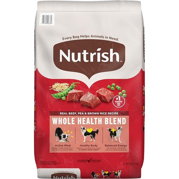 Nutrish Dry Dog Food with Real Beef (28 lb)