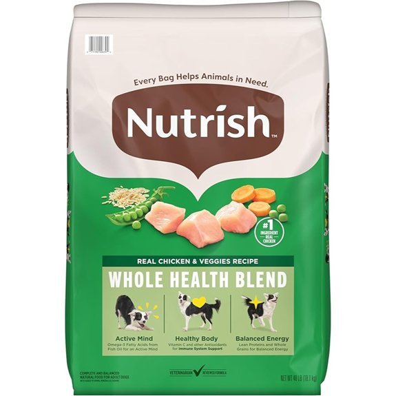 Nutrish Dry Dog Food Real Chicken & Veggies