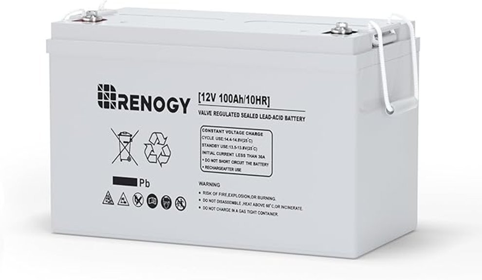 renogy agm battery performance review