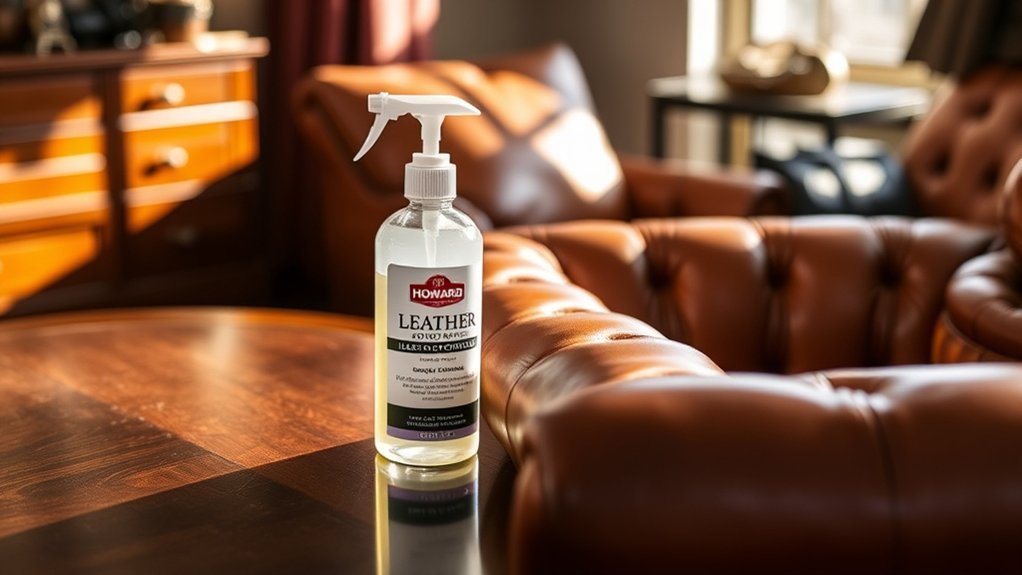 revitalizes and protects leather