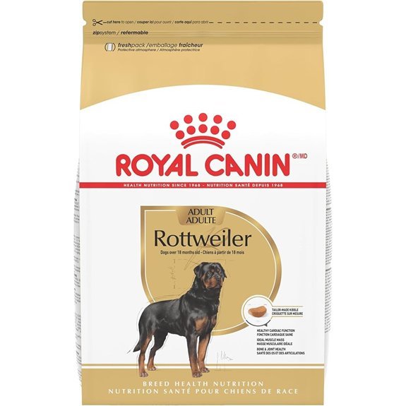 Royal Canin Breed Health Nutrition Rottweiler Adult Dry Dog Food 30 lb Bag