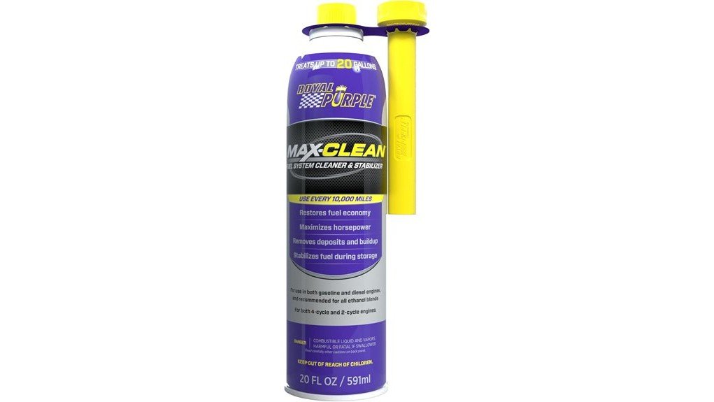 royal purple max clean assessment