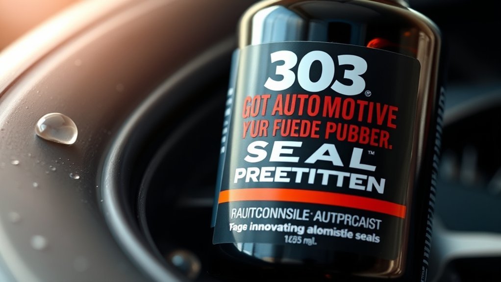 rubber seal rejuvenation protectant