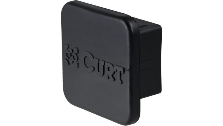 rubber trailer hitch cover