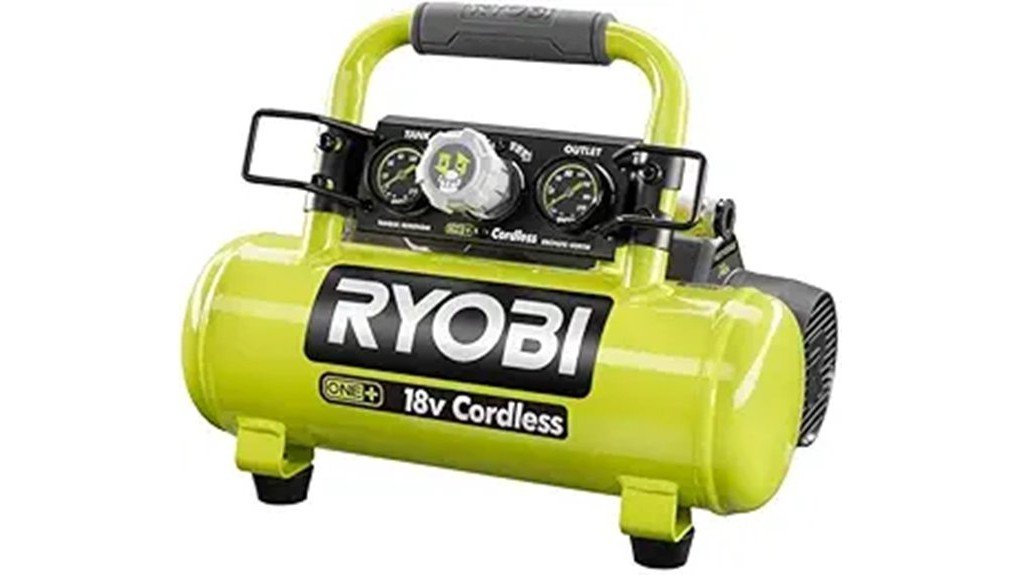 ryobi 18v air compressor review