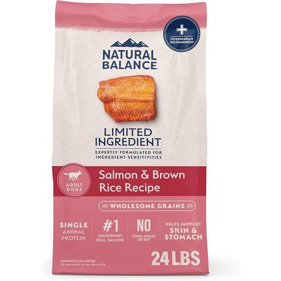 Natural Balance Salmon & Brown Rice Dog Food