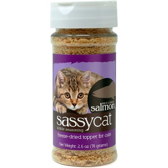 Herbsmith Sassy Cat Kibble Seasoning - Freeze Dried Salmon