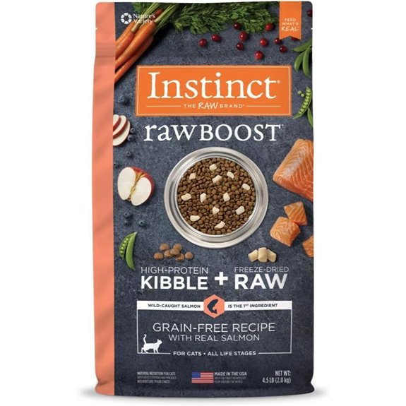 Instinct Raw Boost Dry Cat Food with Salmon