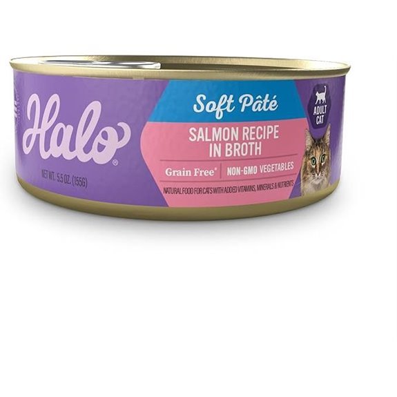 Halo Wet Cat Food Whole Salmon Stew (Pack of 12)