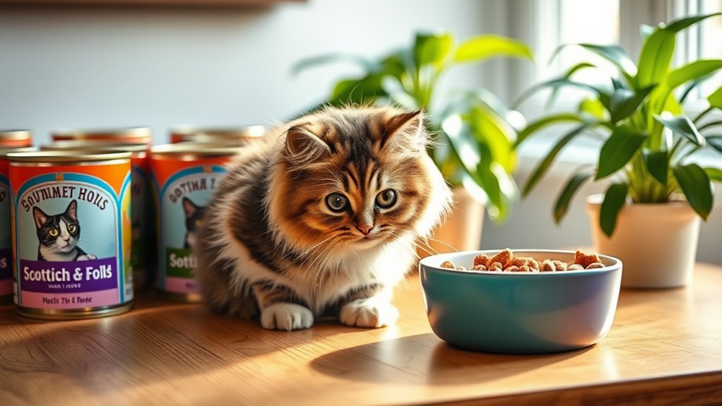 scottish fold cat food