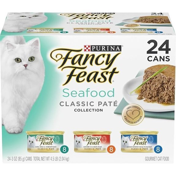 Purina Fancy Feast Seafood Wet Cat Food Variety Pack