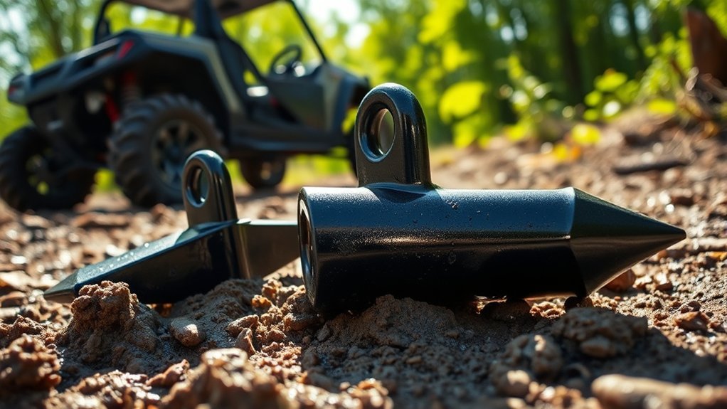 secure utv cargo anchors