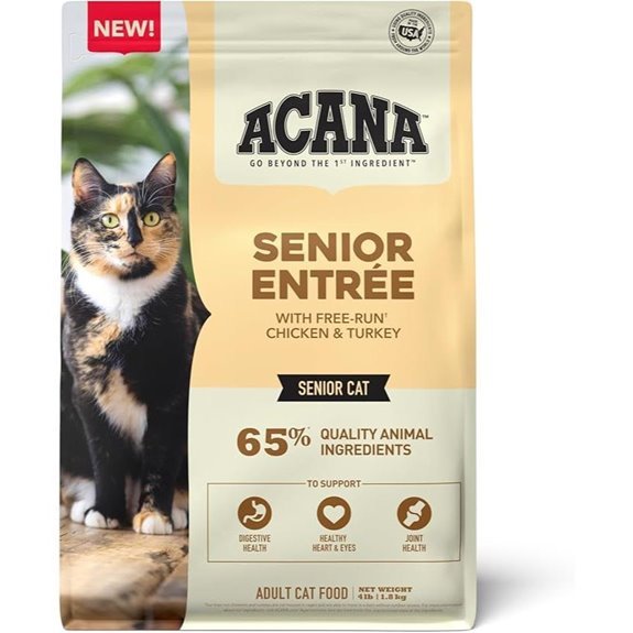 ACANA Dry Cat Food for Seniors (4lb Bag)