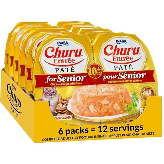 INABA Churu Entrée Pate for Senior Cats