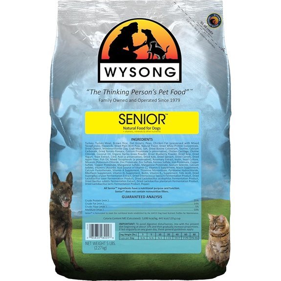 Wysong Senior Canine Formula - Dry Diet Senior Dog Food - 5 Pound Bag
