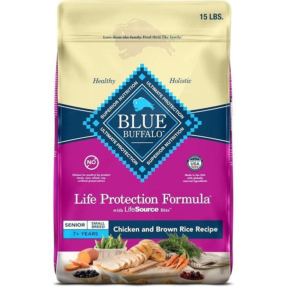 Blue Buffalo Small Breed Senior Dog Food (15-lb)