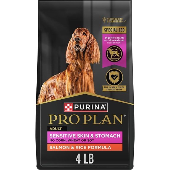 Purina Pro Plan Sensitive Skin Dog Food (4 lb)