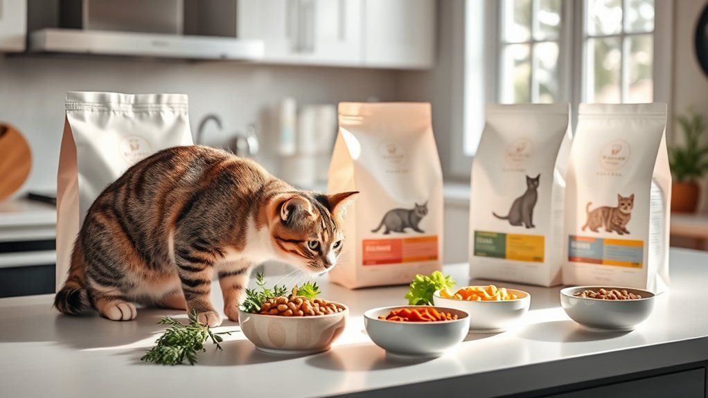 sensitive stomach cat food