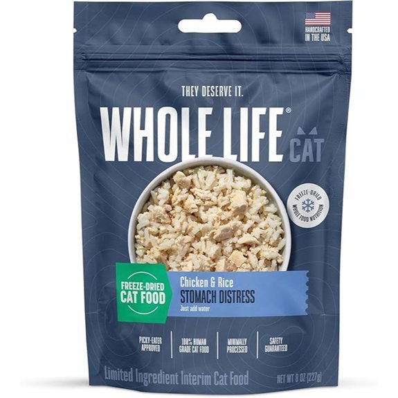 Whole Life Freeze Dried Cat Food for Sensitive Stomachs