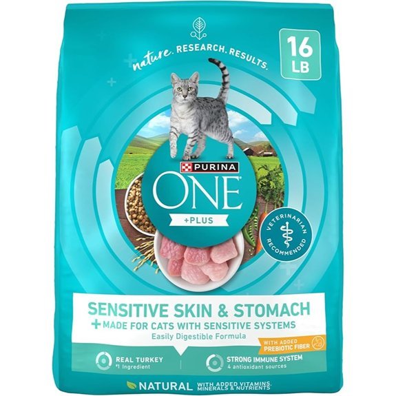 Purina ONE Sensitive Stomach Dry Cat Food (16 lb)