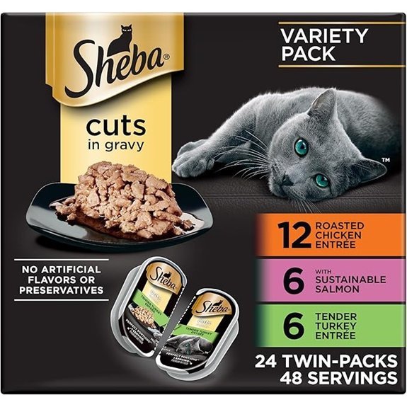 Sheba Perfect Portions Wet Cat Food Twin-Pack