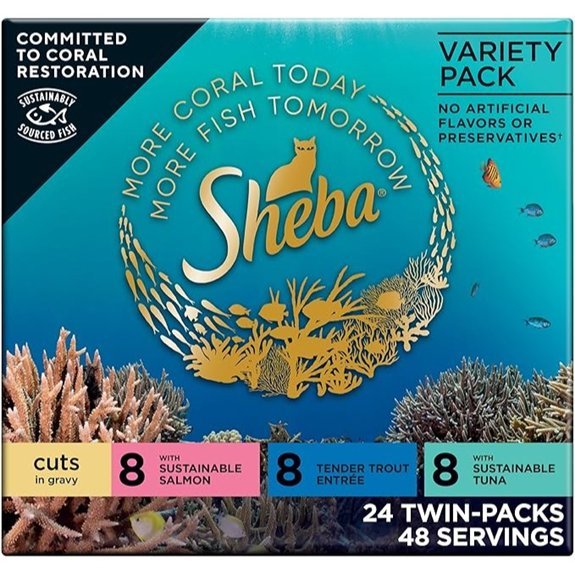 Sheba Perfect Portions Wet Cat Food Twin-Pack