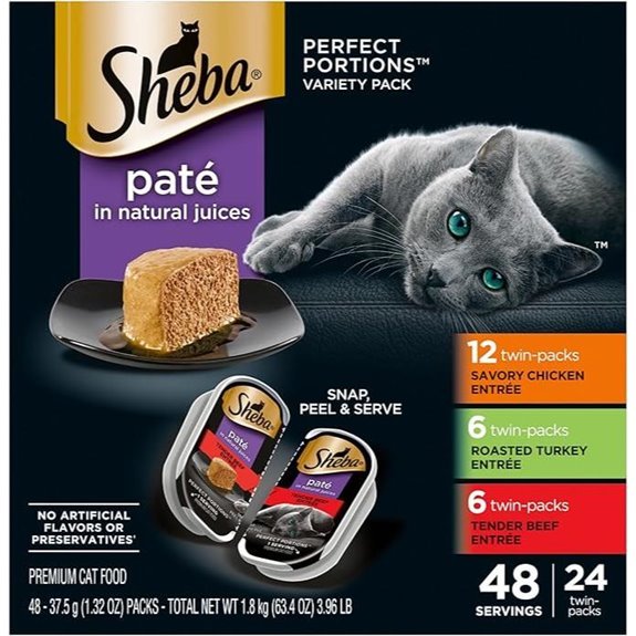 Sheba Perfect Portions Wet Cat Food Variety Pack