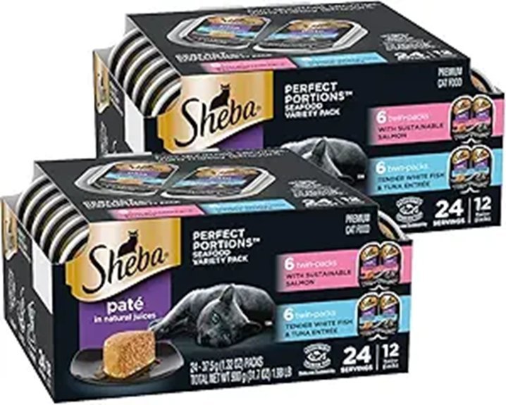 Sheba Perfect Portions Wet Cat Food Variety Pack