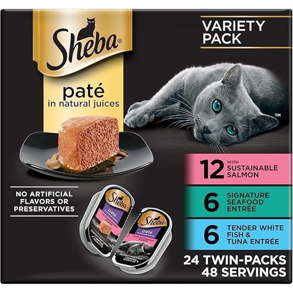 Sheba Perfect Portions Wet Cat Food Variety Pack