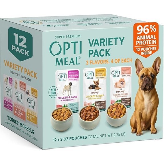 Optimeal Wet Dog Food Small Breed Variety Pack