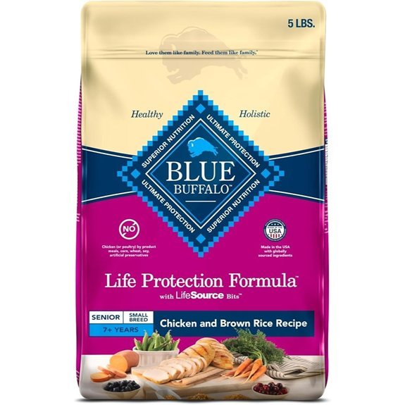 Blue Buffalo Small Breed Senior Dog Food (5-lb)