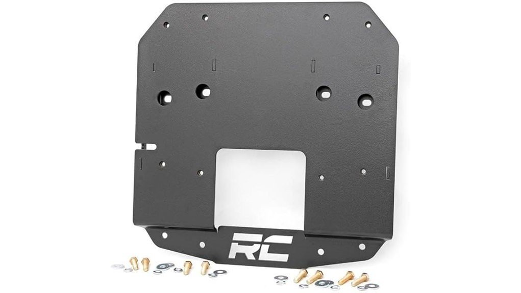 spare tire relocation bracket
