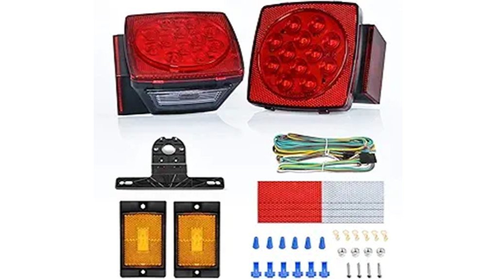 square led trailer lights