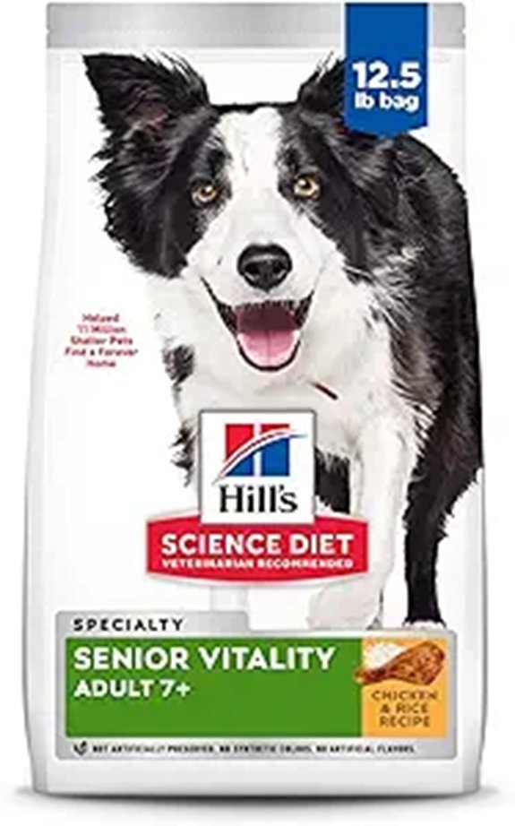 Hill's Science Diet Senior Vitality Dog Food 12.5 lb