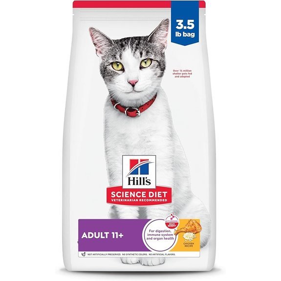 Hill's Science Diet Senior Cat Food Chicken Recipe