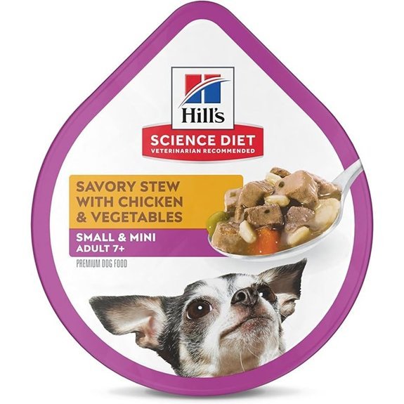 Hill's Science Diet Senior Wet Dog Food (12 Trays)