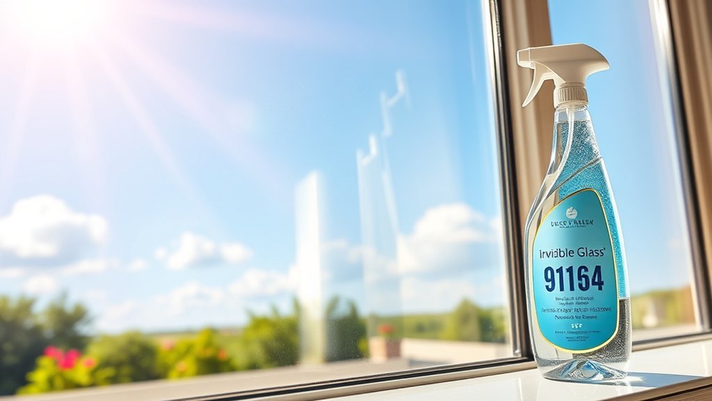 streak free glass cleaner