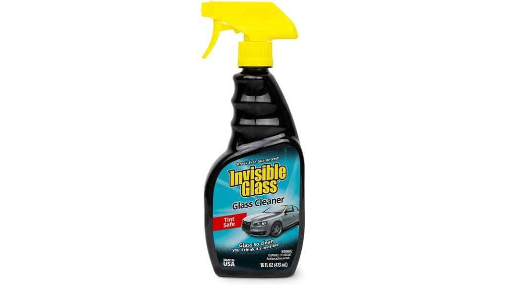 streak free glass cleaning solution