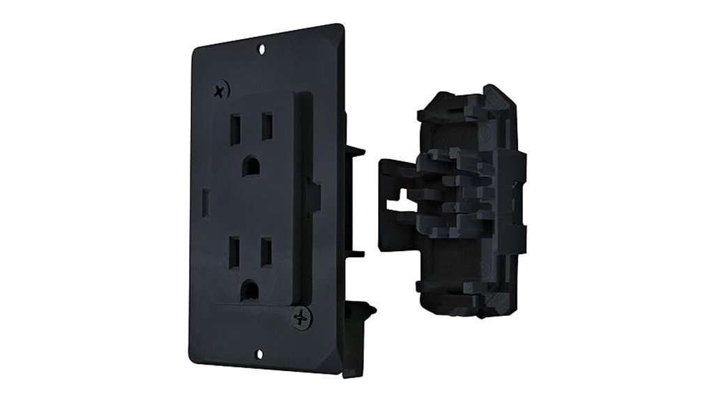 stylish covered electrical outlet