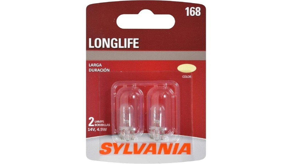 sylvania 168 bulb performance review