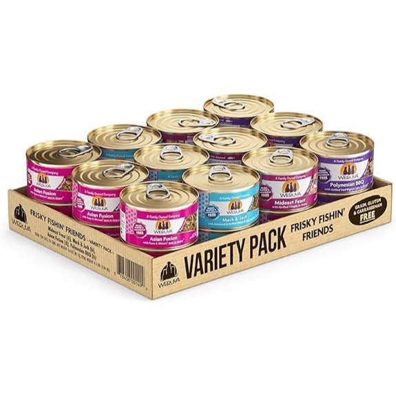 Weruva Frisky Fishin' Friends Cat Food Variety Pack