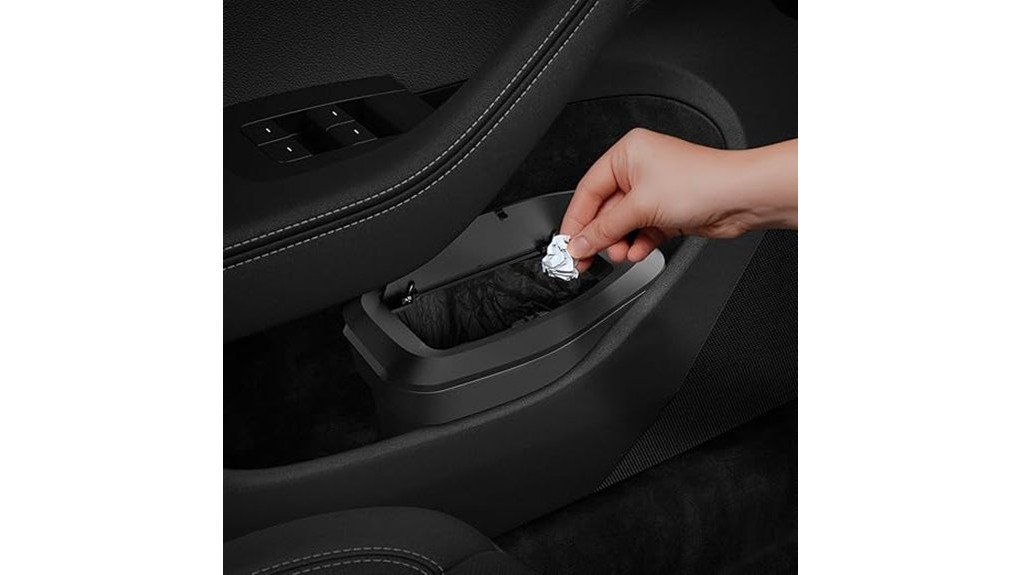 tesla model 3 trash can