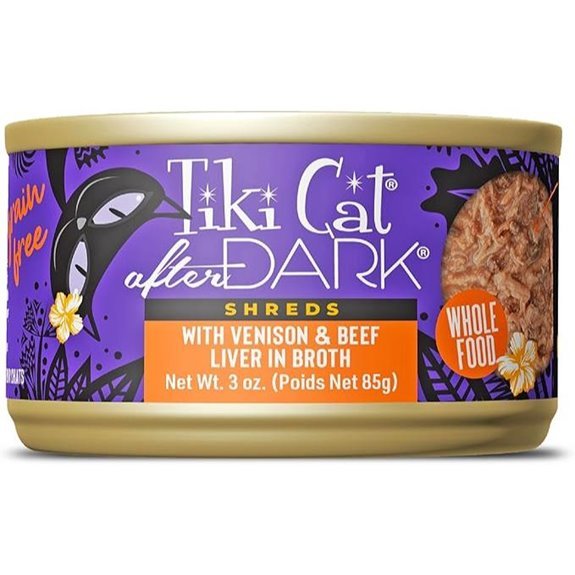 Tiki Cat After Dark Shreds Wet Cat Food (12 Count)