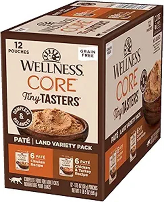 Wellness CORE Tiny Tasters Pate Cat Food (12 Pack)