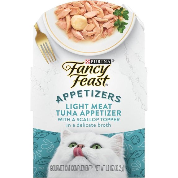 Purina Fancy Feast Tuna Appetizer with Scallop (Pack of 10)