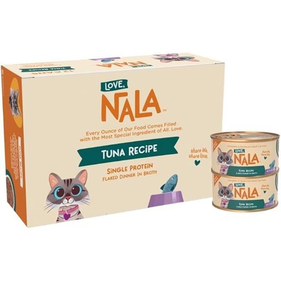 LOVE NALA Tuna Flaked Wet Cat Food (12 Cans)