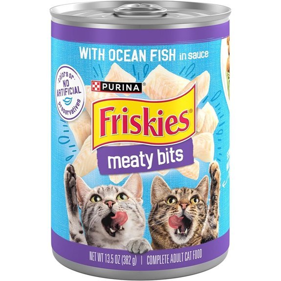 Purina Friskies Meaty Bits Wet Cat Food (Pack of 12)