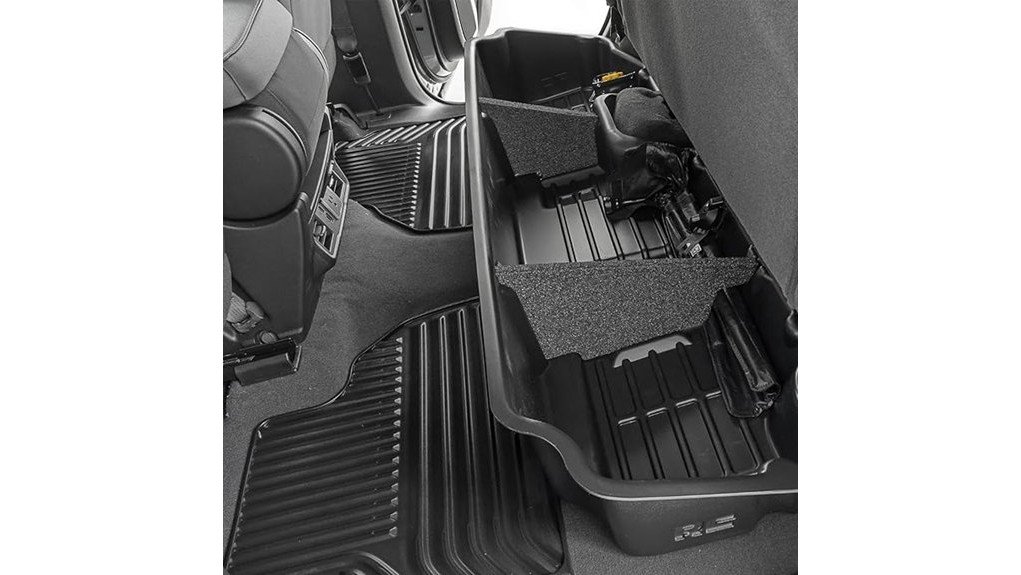 under seat storage evaluation