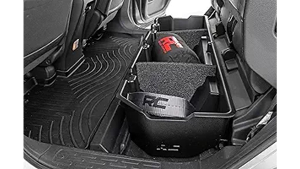 under seat storage solution