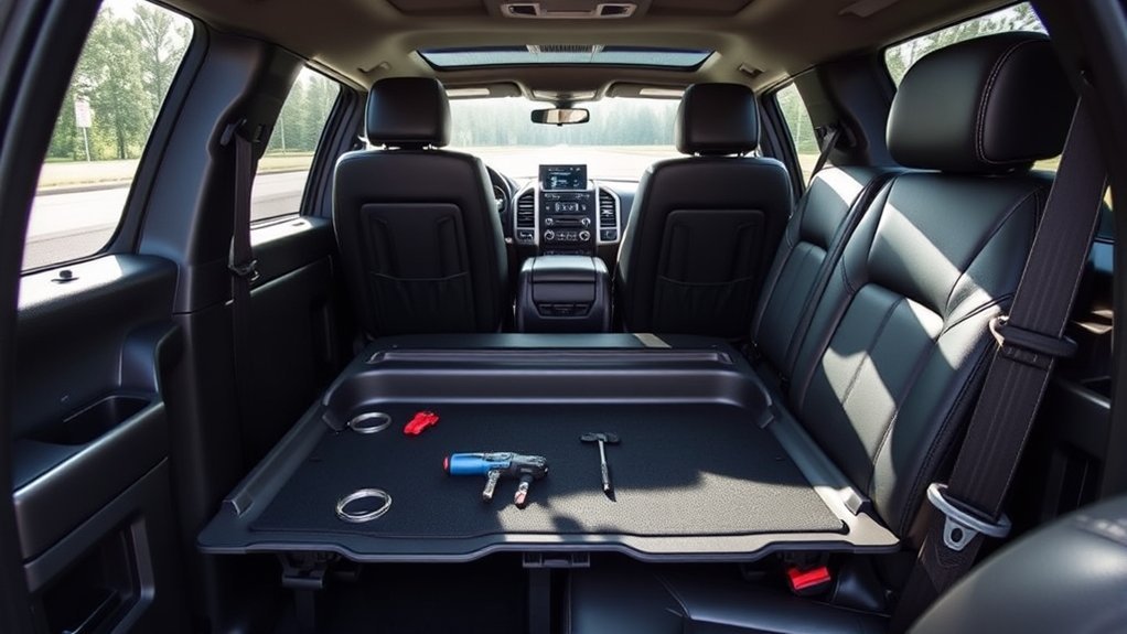 underseat storage for ford